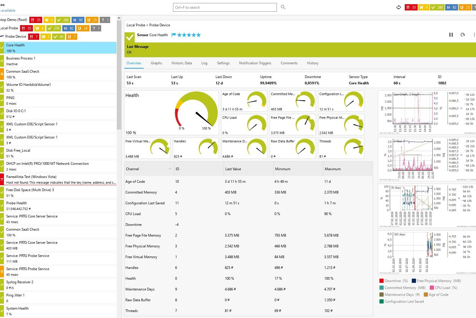 prtg monitoring tool